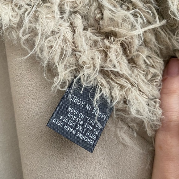 Melody Faux Suede + Shearling Vest - Picture 2 of 5